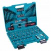 Makita 91-osaline tööriistakomplekt, mutrivõtmed, mutrivõtmed, pistikupesad P-46470 Makita 91-osaline tööriistakomplekt, mutrivõtmed, mutrivõtmed, pistikupesad P-46470