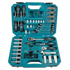Komplektis 87 Makita E-08458 käsitööriistu Komplektis 87 Makita E-08458 käsitööriistu
