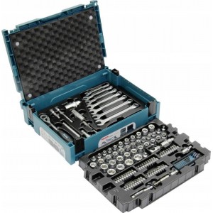 Makita käsitööriistade komplekt karbis 120 tk. E-08713