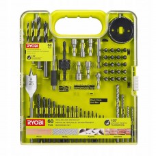 Puuri- ja otsakute komplekt 60tk. Ryobi