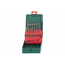 Metabo 19-osaline HSS-G puurimispuuride komplekt 627153000