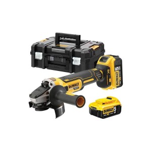 Juhtmeta nurklihvmasin 125 mm 18V 2x5.0Ah DeWalt
