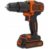 Black+Decker 18V Li-Ion 2x2.0Ah BDCHD18K1B2-QW akutrell-vasarapuurmasin/-väntpinker