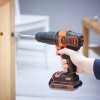 Black+Decker 18V Li-Ion 2x2.0Ah BDCHD18K1B2-QW akutrell-vasarapuurmasin/-väntpinker