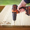 Black+Decker 18V Li-Ion 2x2.0Ah BDCHD18K1B2-QW akutrell-vasarapuurmasin/-väntpinker
