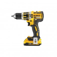 18V XR 2x2Ah 13mm DeWalt harjadeta puur-/vahetusmasin koos löökidega