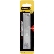 STANLEY murdunud noaterad 18mm 10tk. 0-11-301