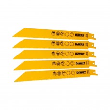 Bi-metallist saeterad metallsabale 203 mm pakendis. 5 tk. DeWalt DT2353-QZ