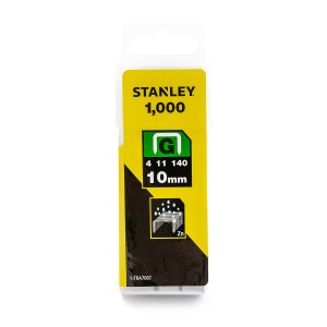 Klambrid tüüp G (4/11/140) 10mm (1000tk) Stanley 1-TRA706T