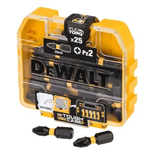 Pz2 25mm Torsion TicTac bitikomplekt 25tk. DeWalt