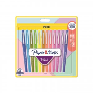 Pliiatsikomplekt PaperMate Flair Pastel 12 (0,7mm) - 2137277