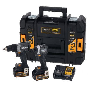 DCF85M + DCD85M 18V + 2x5Ah DeWalt x McLaren DCK200MP2T-QW tööriistakomplekt