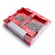 HSS-G Punase koobalti metallipuuride komplekt, 1 - 13 mm (25 tk) Milwaukee 4932352471