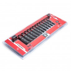 Shockwave 1/4 pikkune löögimuhvikomplekt, kuuskant, 4 - 13 mm (12 tk) Milwaukee Shockwave 1/4 pikkune löögimuhvikomplekt, kuuskant, 4 - 13 mm (12 tk) Milwaukee