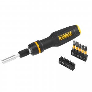 DeWALT Teleskoopiline kruvikeeraja põrkmehhanismi ja 10 otsakuga
