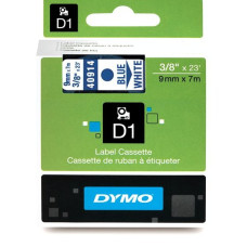 DYMO D1 Lint 9mm x 7m / sinine valgel (40914 / S0720690)